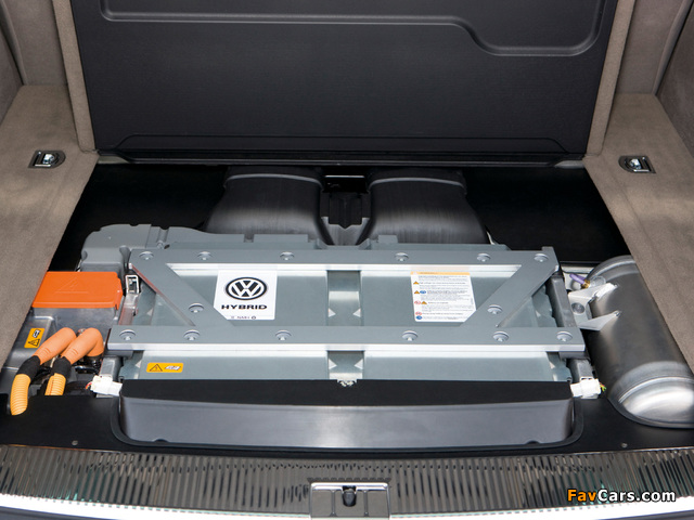 Images of Volkswagen Touareg V6 TSI Hybrid Prototype 2009 (640 x 480)