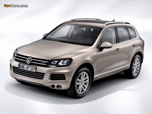 Images of Volkswagen Touareg Hybrid 2010 (640 x 480)