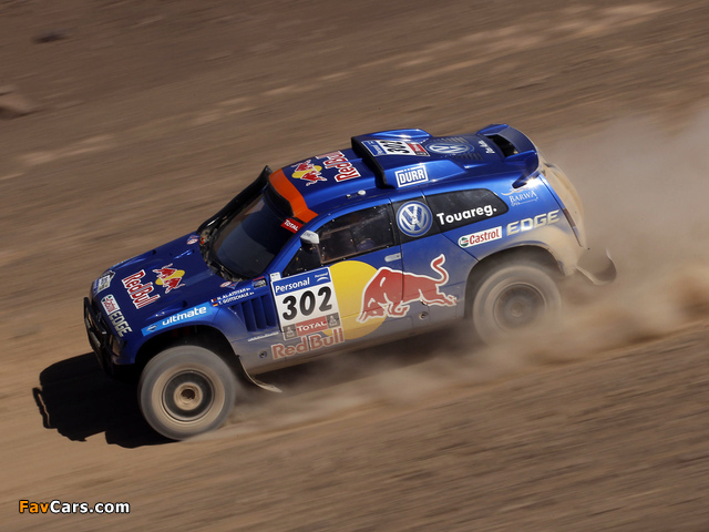 Images of Volkswagen Race Touareg 3 2010 (640 x 480)