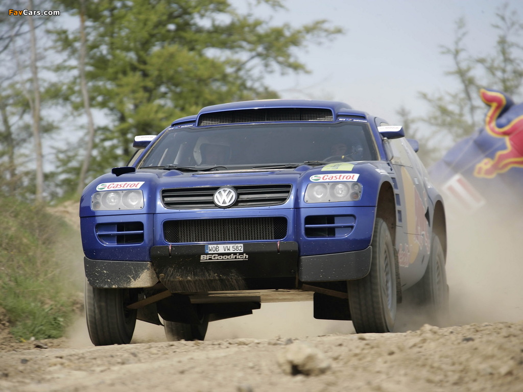 Photos of Volkswagen Race Touareg 2004–06 (1024 x 768)