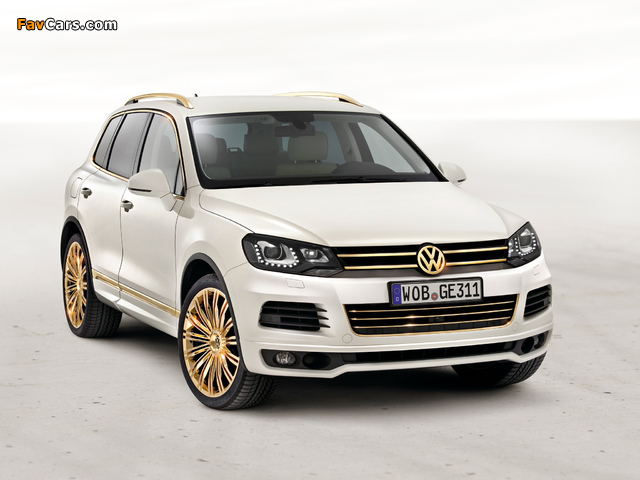 Photos of Volkswagen Touareg V8 TDI Gold Edition Concept 2011 (640 x 480)