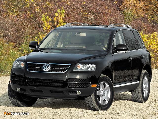 Pictures of Volkswagen Touareg V6 3.2 US-spec 2002–06 (640 x 480)