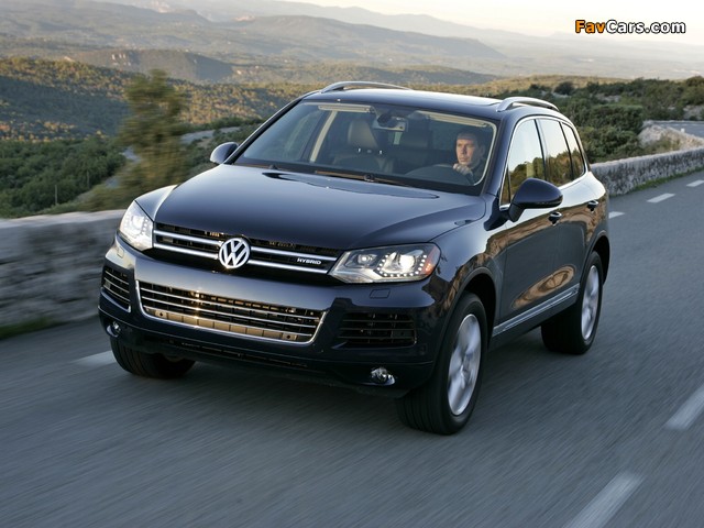 Pictures of Volkswagen Touareg Hybrid US-spec 2010 (640 x 480)