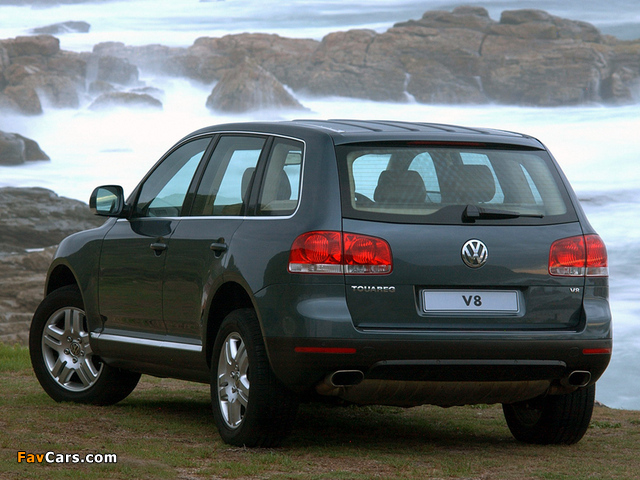 Volkswagen Touareg V8 ZA-spec 2002–07 images (640 x 480)