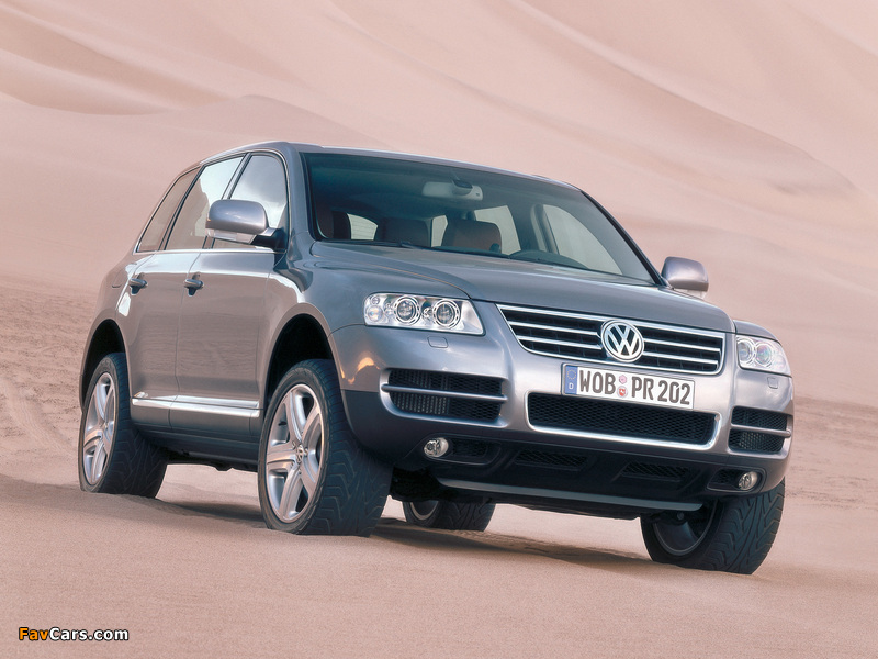 Volkswagen Touareg V10 TDI 2002–07 images (800 x 600)
