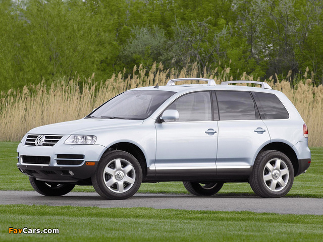 Volkswagen Touareg V10 TDI US-spec 2002–07 images (640 x 480)