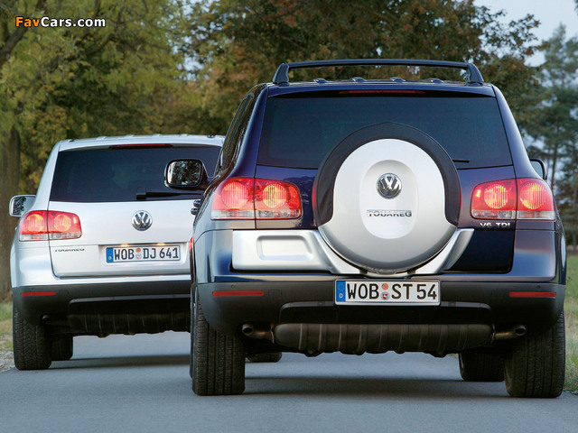 Volkswagen Touareg V6 TDI & V6 3.2 2003-06 images (640 x 480)