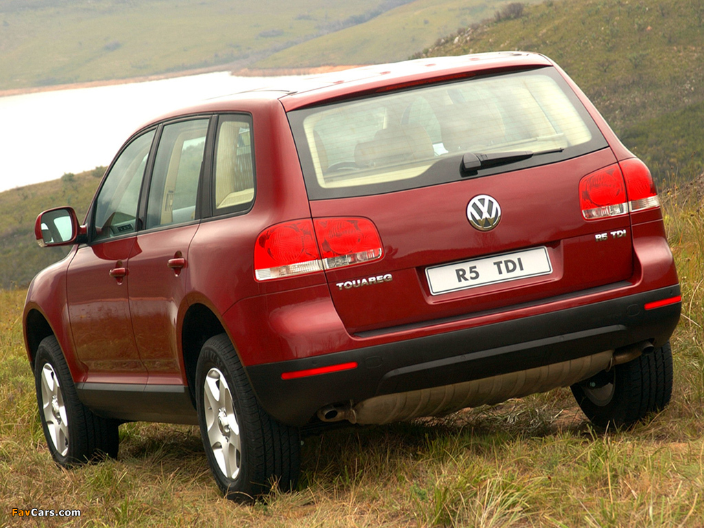 Volkswagen Touareg R5 TDI ZA-spec 2003–07 images (1024 x 768)