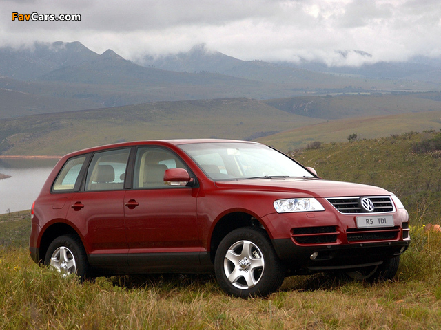 Volkswagen Touareg R5 TDI ZA-spec 2003–07 wallpapers (640 x 480)