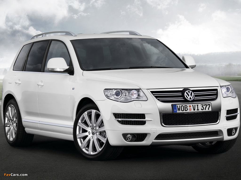 Volkswagen Touareg V10 TDI R-Line 2007–09 images (1024 x 768)