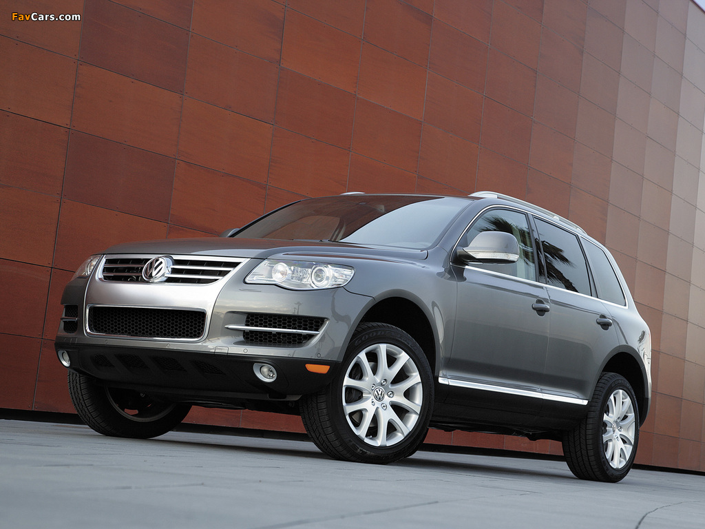 Volkswagen Touareg V8 US-spec 2007–09 photos (1024 x 768)