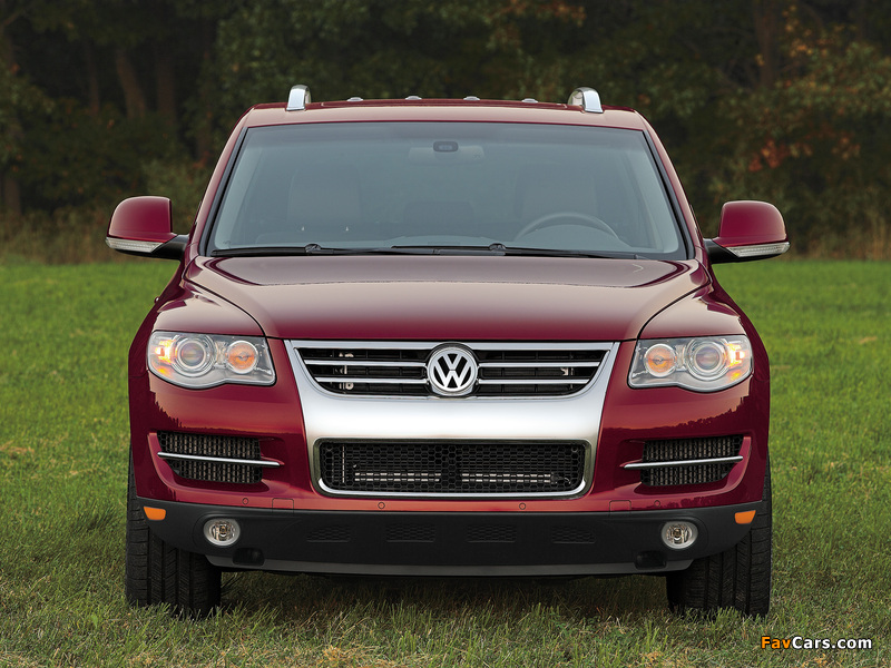 Volkswagen Touareg V10 TDI US-spec 2007–09 photos (800 x 600)