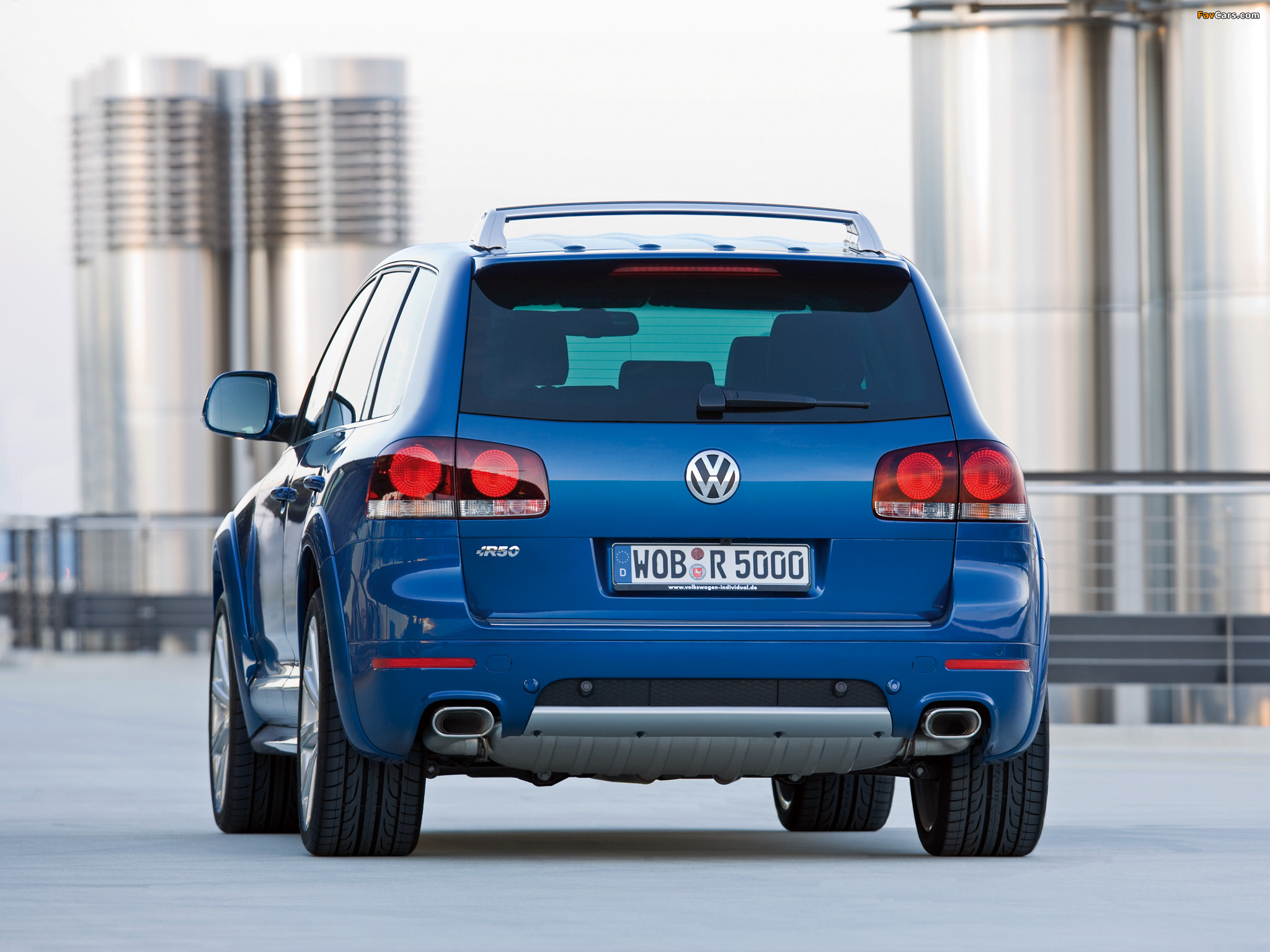 Volkswagen Touareg R50 2007–09 photos (2048 x 1536)