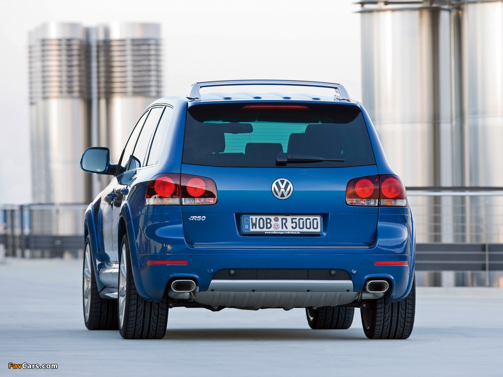Volkswagen Touareg R50 2007–09 photos (1024 x 768)