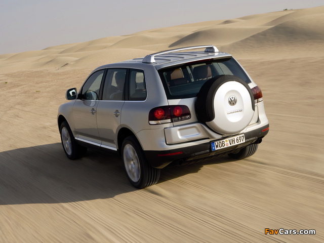 Volkswagen Touareg V6 TDI 2007–10 pictures (640 x 480)