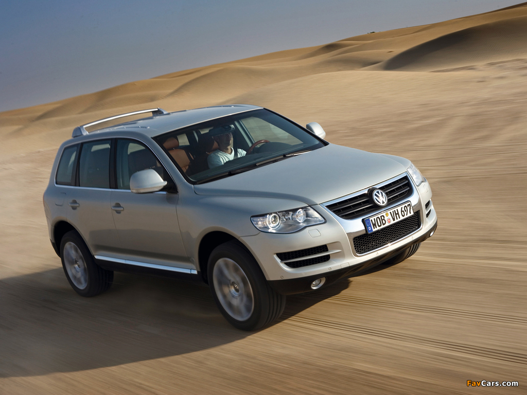 Volkswagen Touareg V6 TDI 2007–10 pictures (1024 x 768)