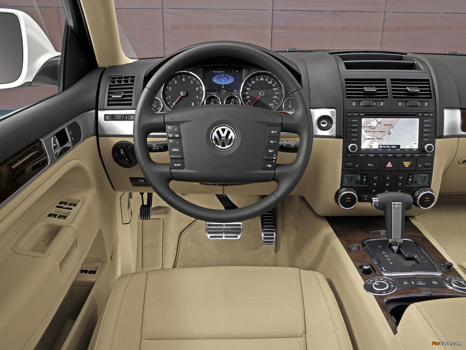 Volkswagen Touareg V8 US-spec 2007–09 wallpapers (1600 x 1200)