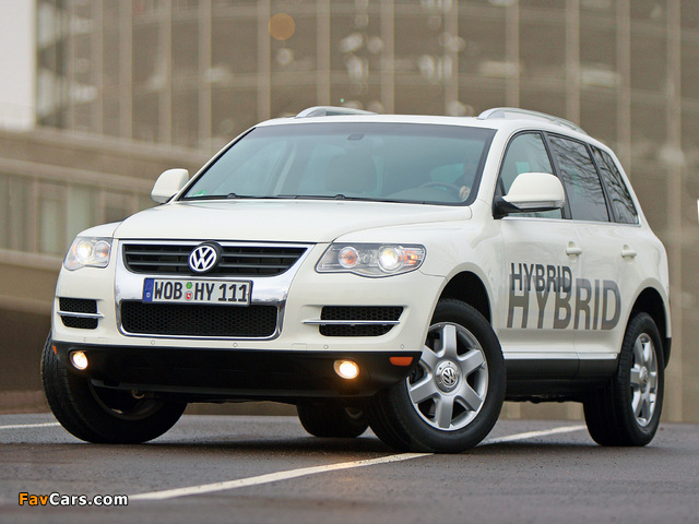 Volkswagen Touareg V6 TSI Hybrid Prototype 2009 pictures (640 x 480)