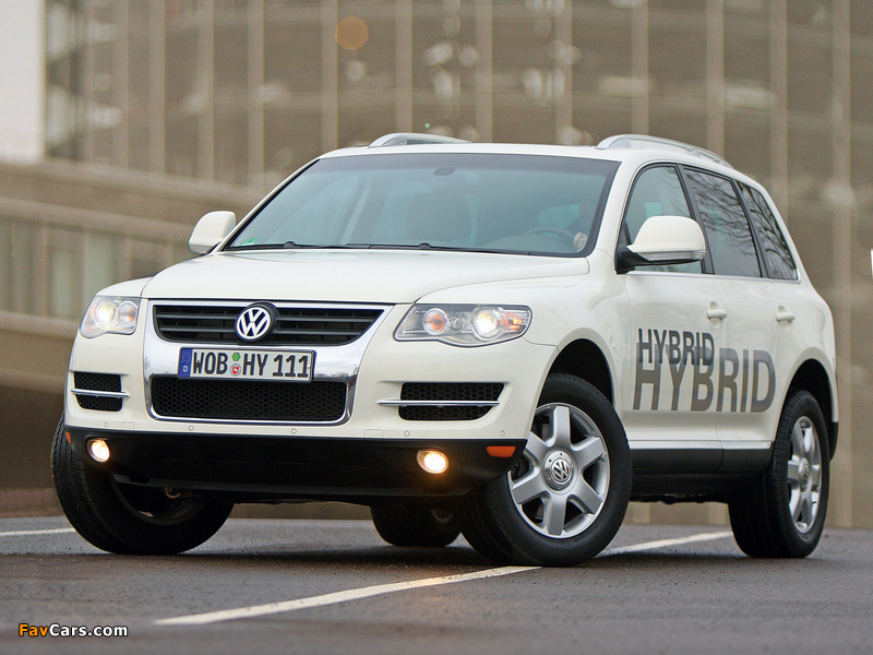 Volkswagen Touareg V6 TSI Hybrid Prototype 2009 pictures (800 x 600)