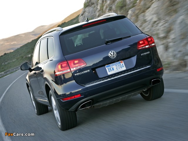 Volkswagen Touareg Hybrid US-spec 2010 images (640 x 480)