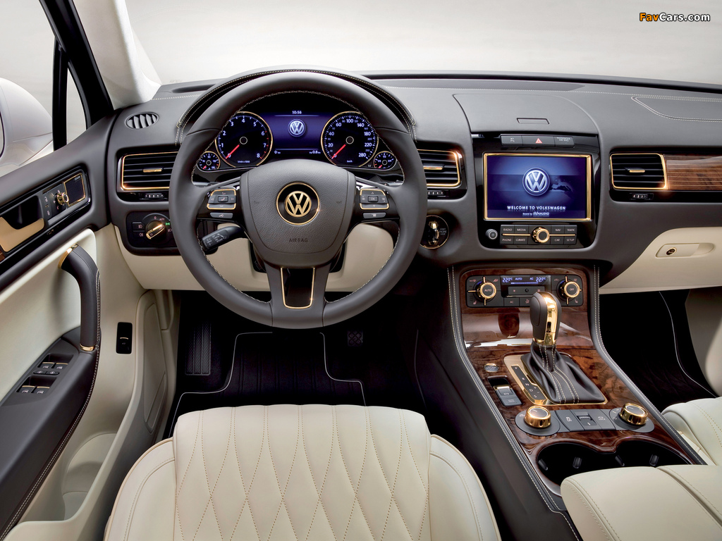 Volkswagen Touareg V8 TDI Gold Edition Concept 2011 images (1024 x 768)
