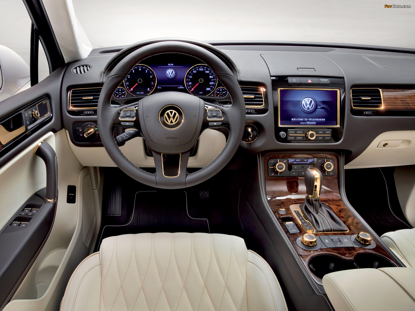 Volkswagen Touareg V8 TDI Gold Edition Concept 2011 images (1600 x 1200)