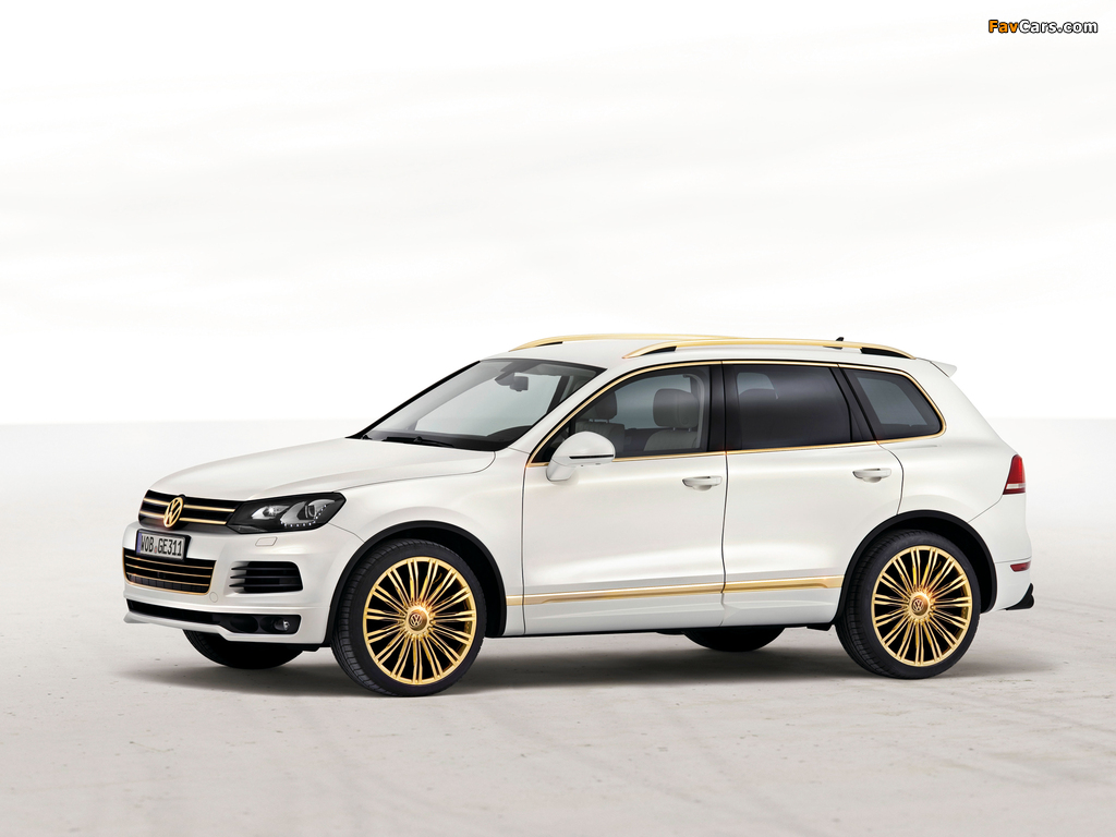Volkswagen Touareg V8 TDI Gold Edition Concept 2011 photos (1024 x 768)
