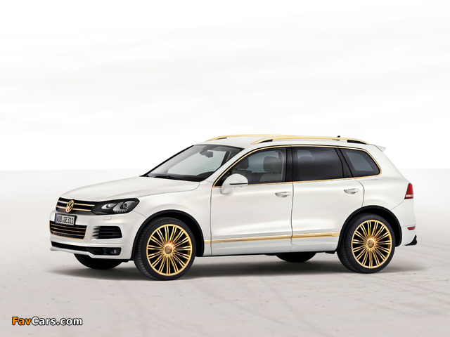 Volkswagen Touareg V8 TDI Gold Edition Concept 2011 photos (640 x 480)