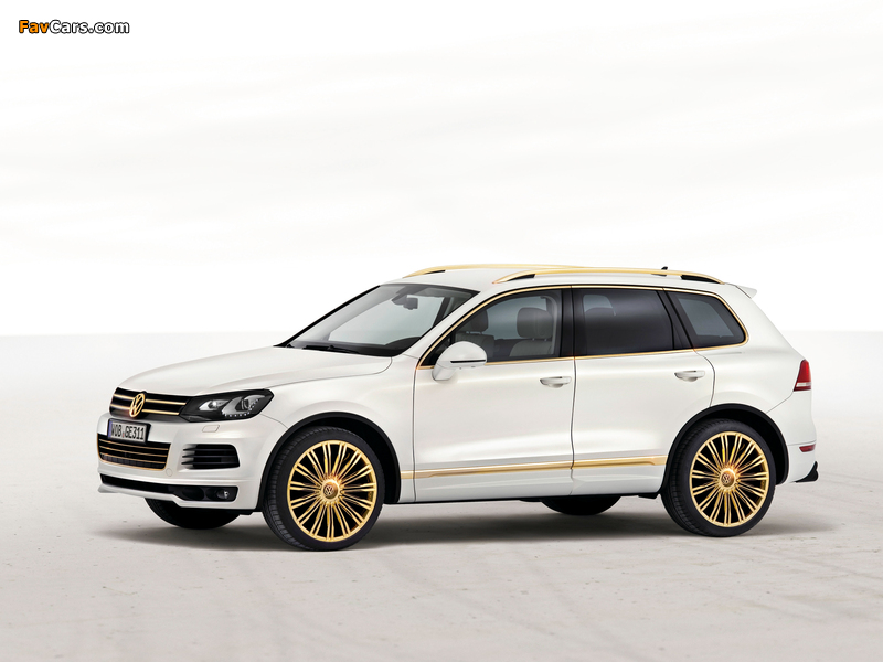 Volkswagen Touareg V8 TDI Gold Edition Concept 2011 photos (800 x 600)