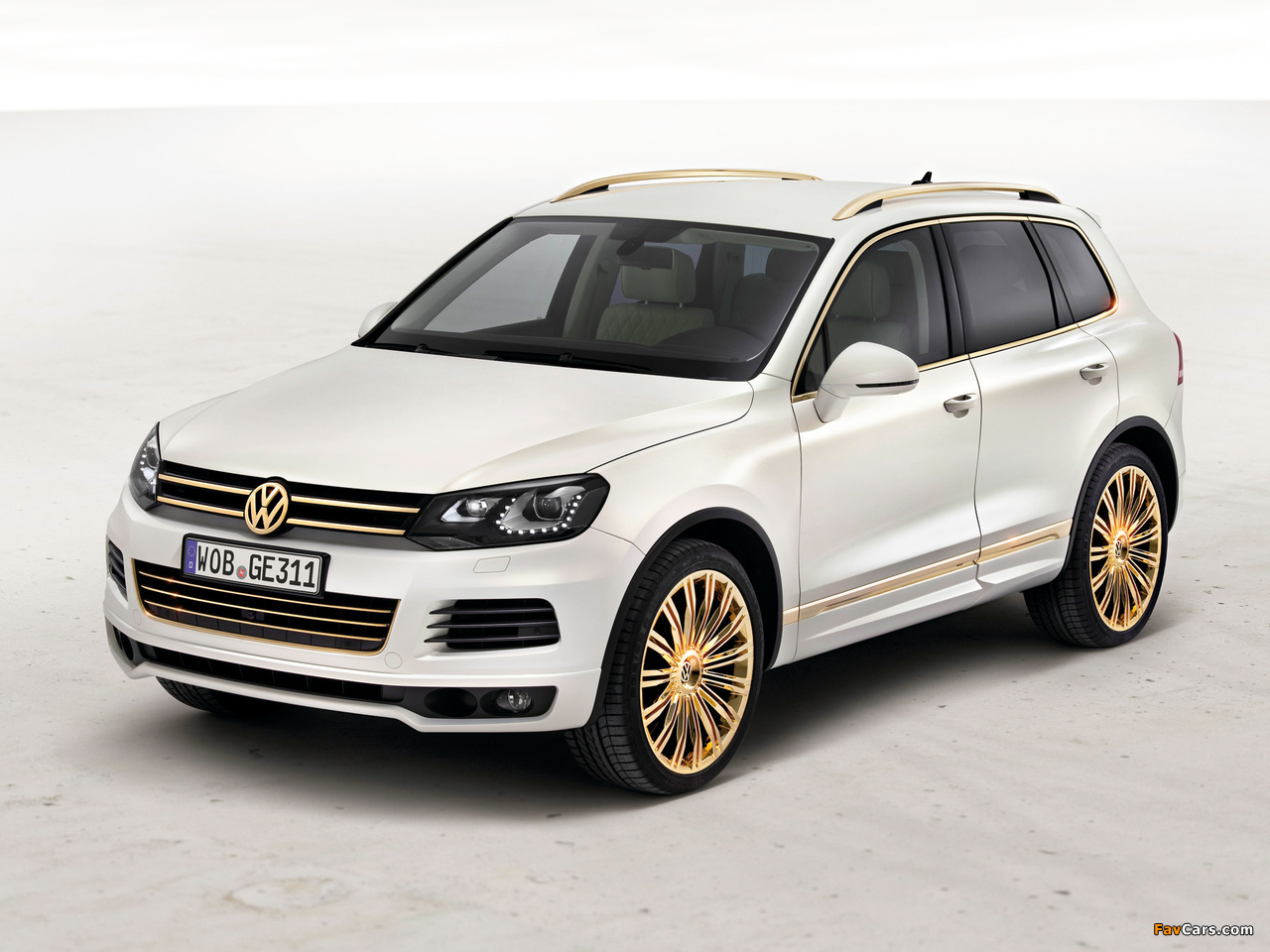 Volkswagen Touareg V8 TDI Gold Edition Concept 2011 wallpapers (1280 x 960)