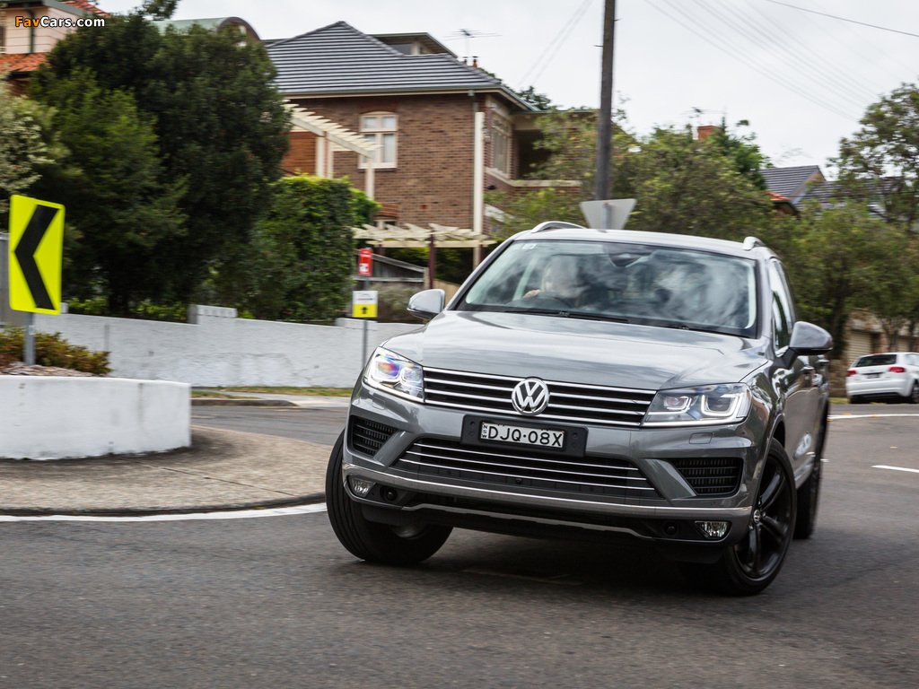 Volkswagen Touareg V6 TDI Wolfsburg Edition AU-spec (7P) 2016 photos (1024 x 768)