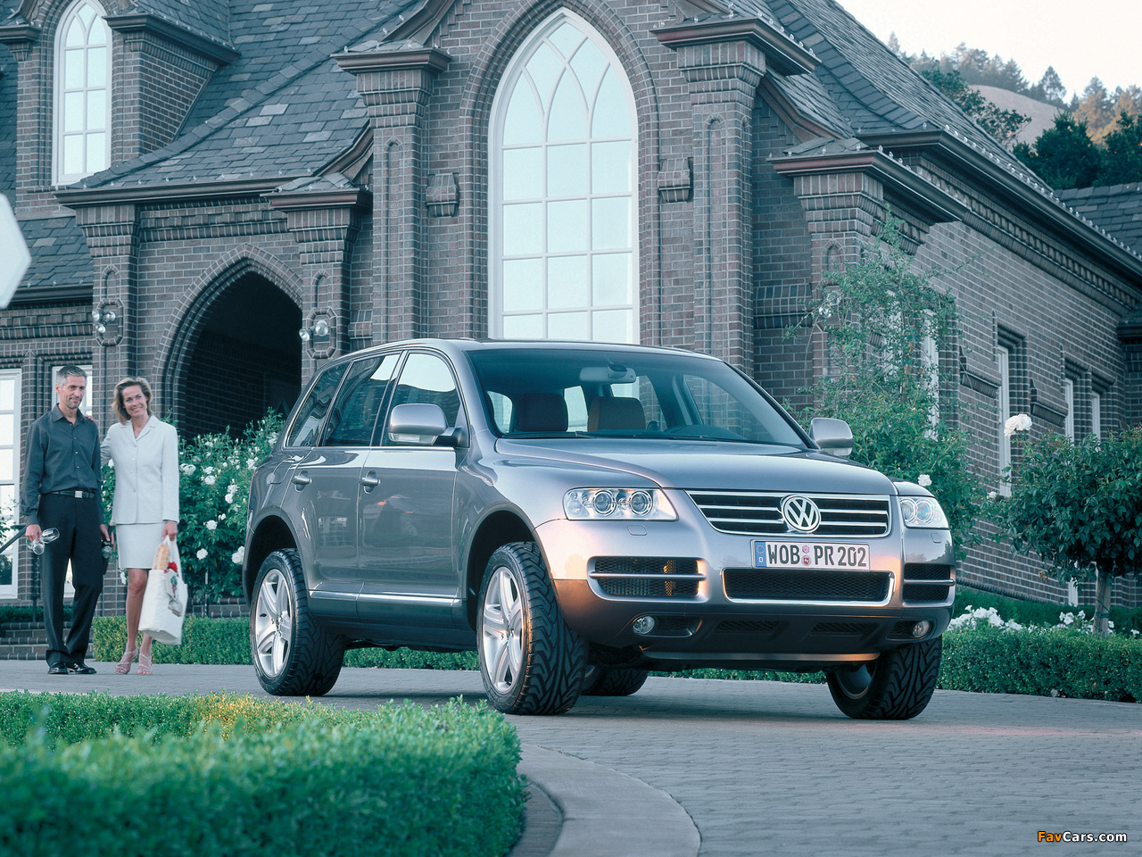 Volkswagen Touareg V10 TDI 2002–07 wallpapers (1280 x 960)