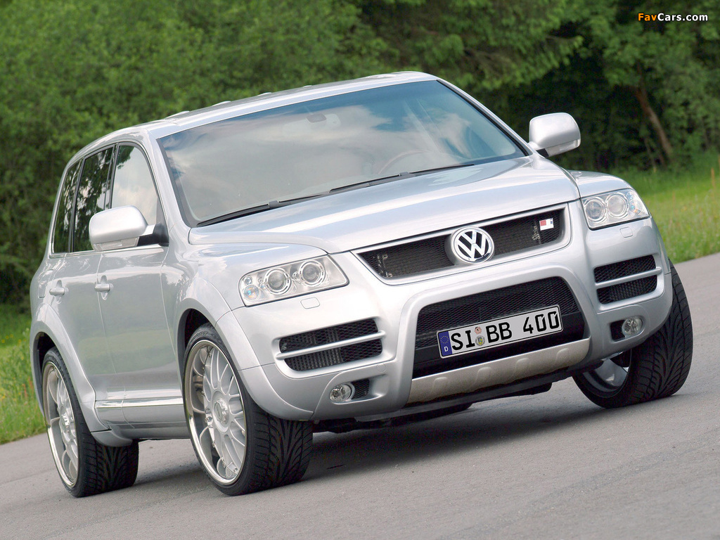 B&B Volkswagen Touareg 2003–07 wallpapers (1024 x 768)