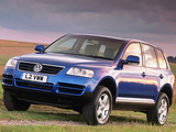 Volkswagen Touareg R5 TDI UK-spec 2003–07 wallpapers