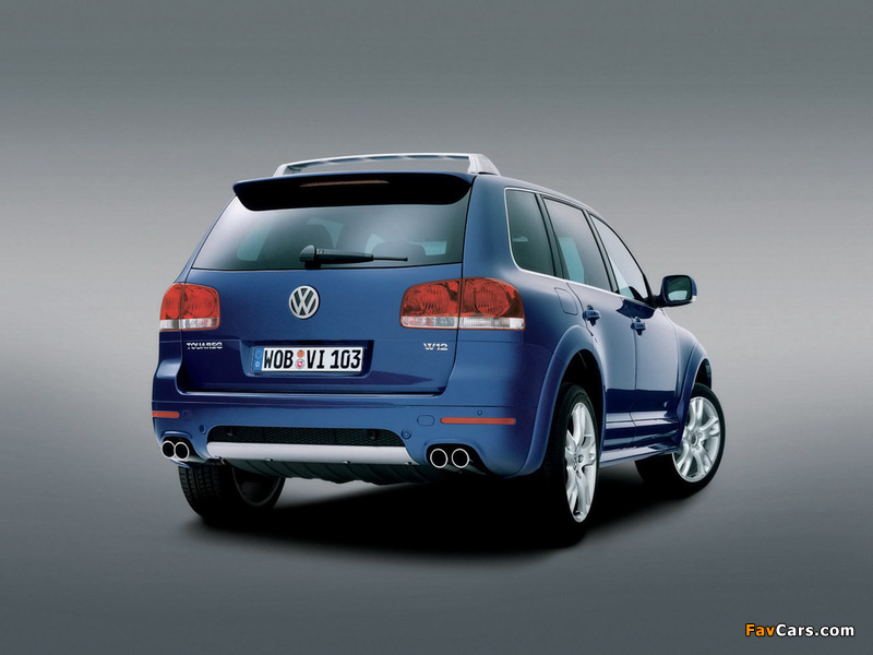 Volkswagen Touareg W12 2005–07 wallpapers (800 x 600)