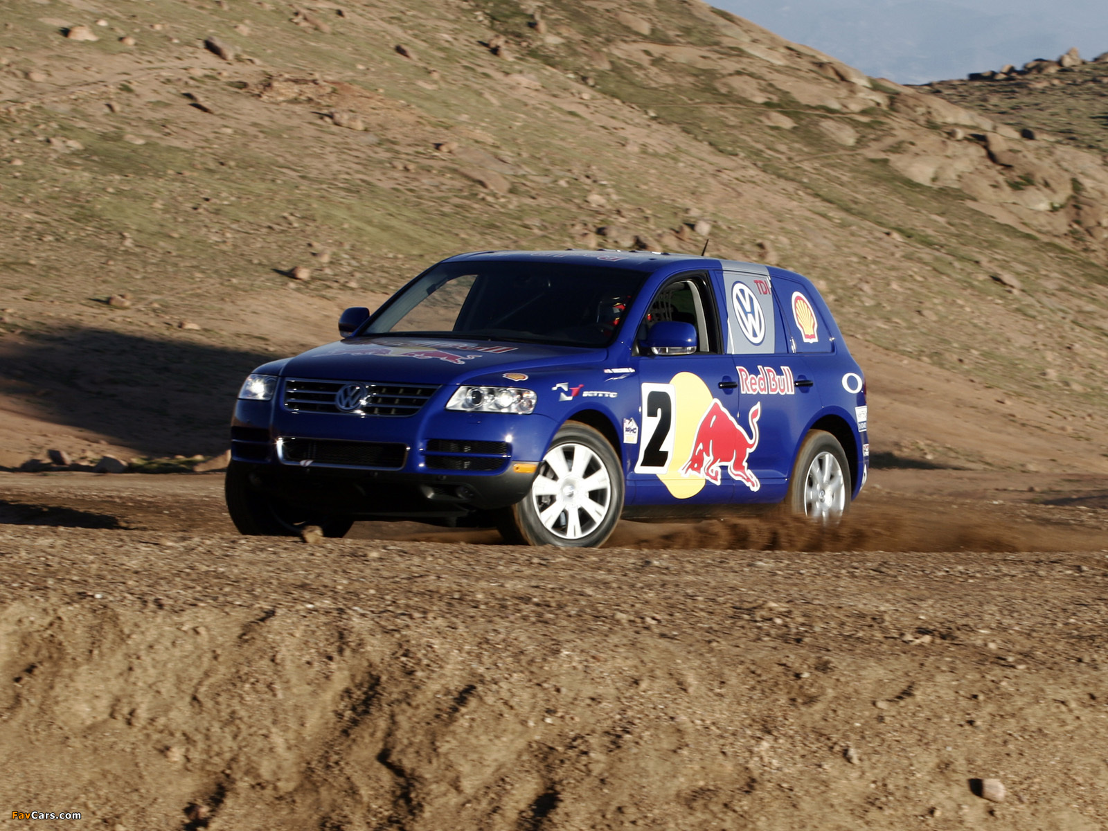 Volkswagen Touareg V10 TDI Pikes Peak 2006 wallpapers (1600 x 1200)