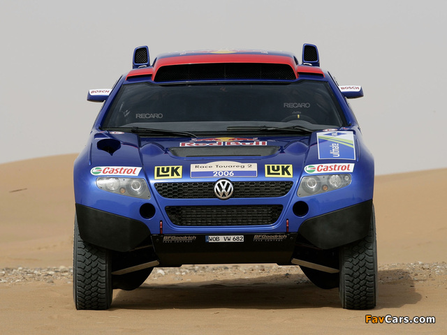 Volkswagen Race Touareg 2 2006–10 wallpapers (640 x 480)