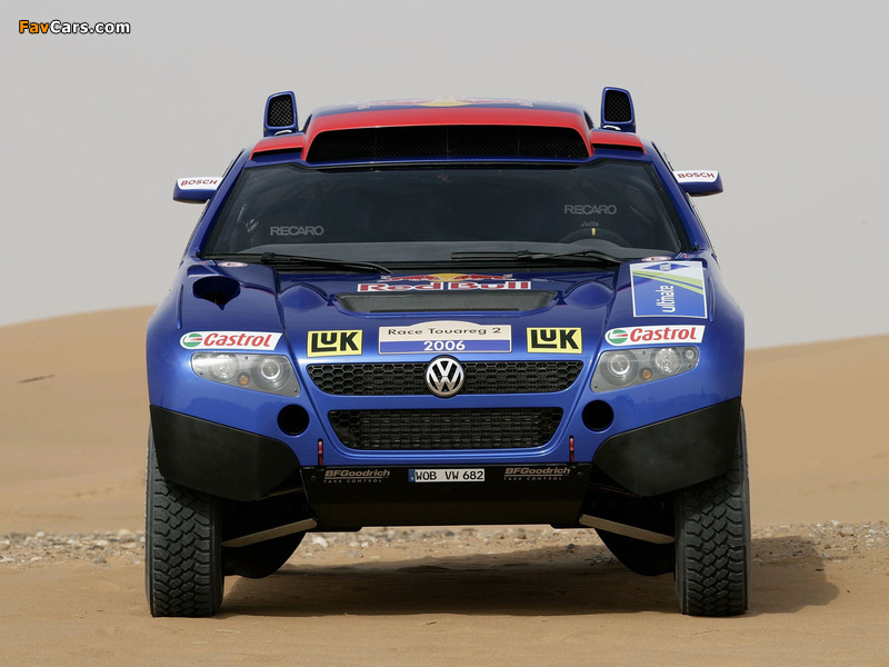 Volkswagen Race Touareg 2 2006–10 wallpapers (800 x 600)