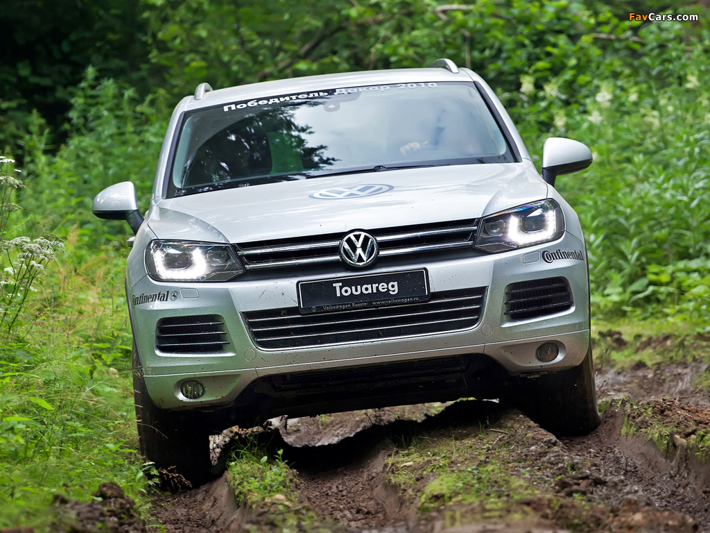 Volkswagen Touareg V6 TDI Terrain Tech Paket 2010 wallpapers (1024 x 768)