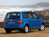 Photos of Volkswagen Touran ZA-spec 2003–06