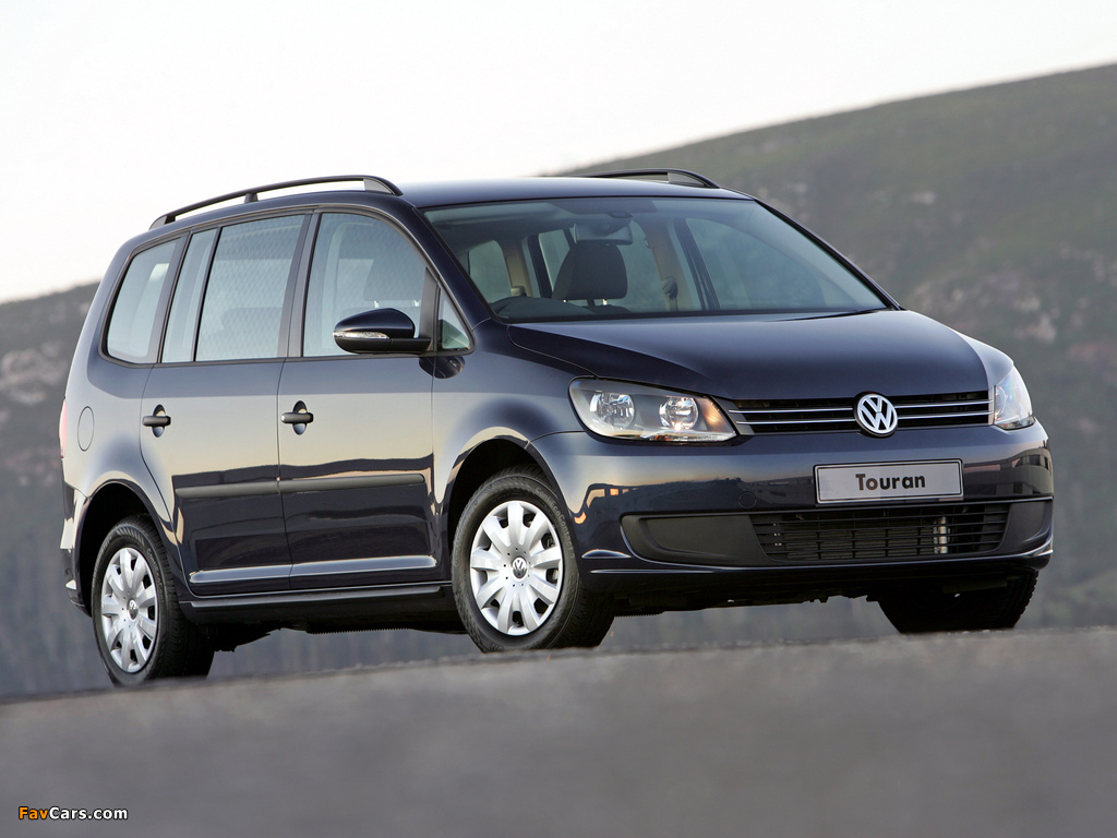 Photos of Volkswagen Touran ZA-spec 2010 (1024 x 768)