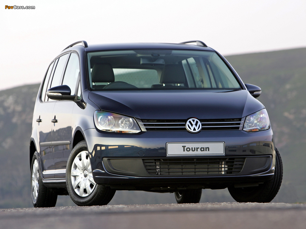 Photos of Volkswagen Touran ZA-spec 2010 (1024 x 768)