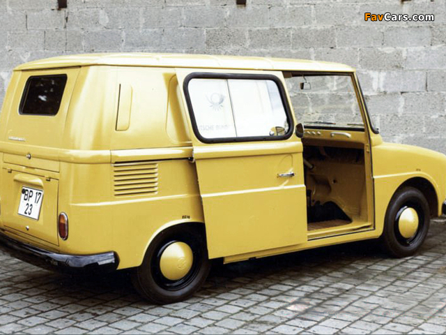 Volkswagen Typ 147 Kleinlieferwagen (Fridolin) 1964–74 wallpapers (640 x 480)