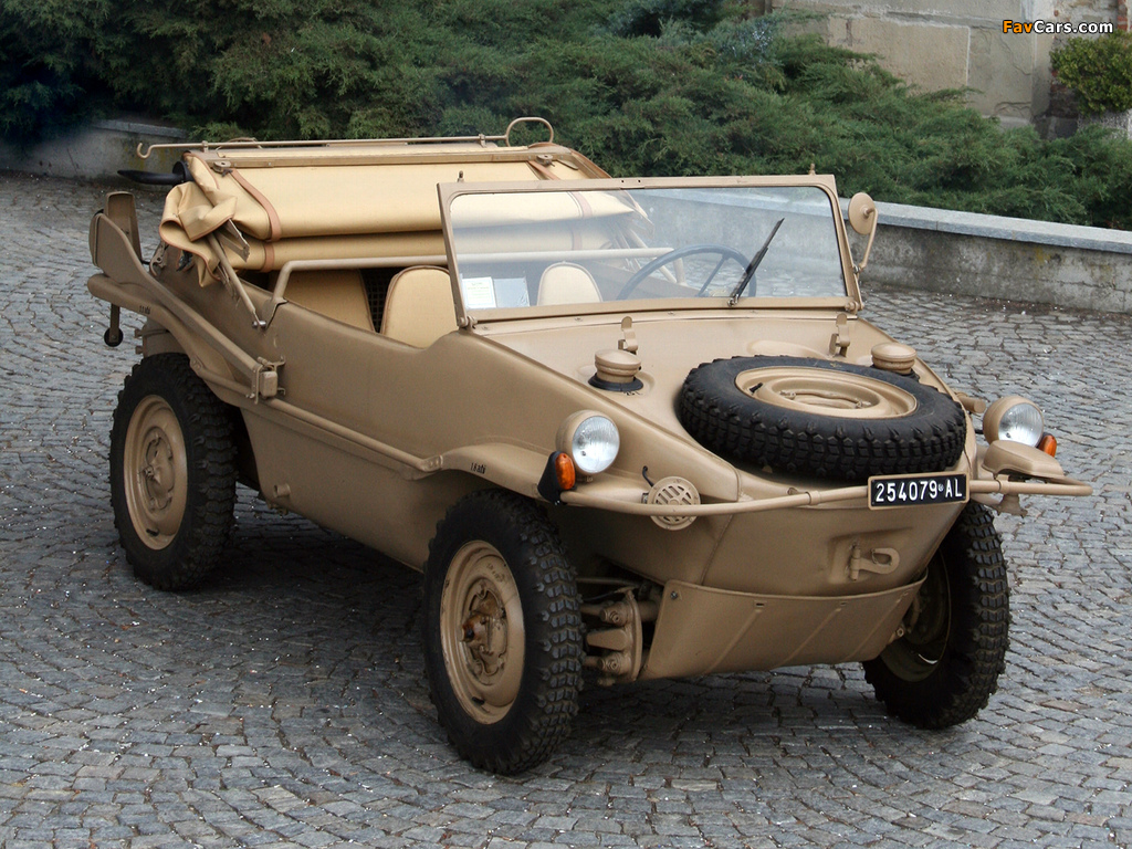 Pictures of Volkswagen Type 166 Schwimmwagen 1942–44 (1024 x 768)