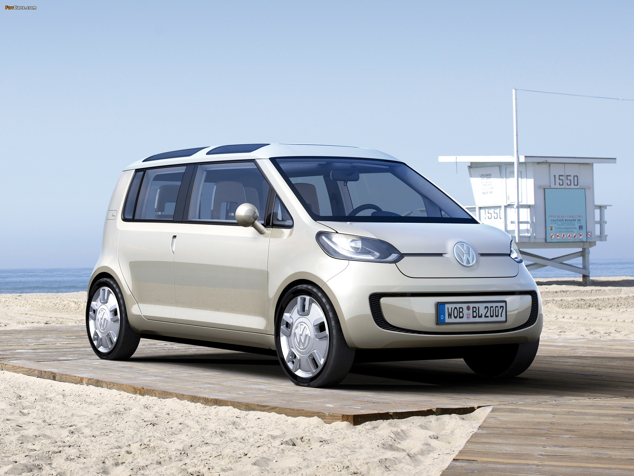 Images of Volkswagen space up! Blue Concept 2007 (2048 x 1536)