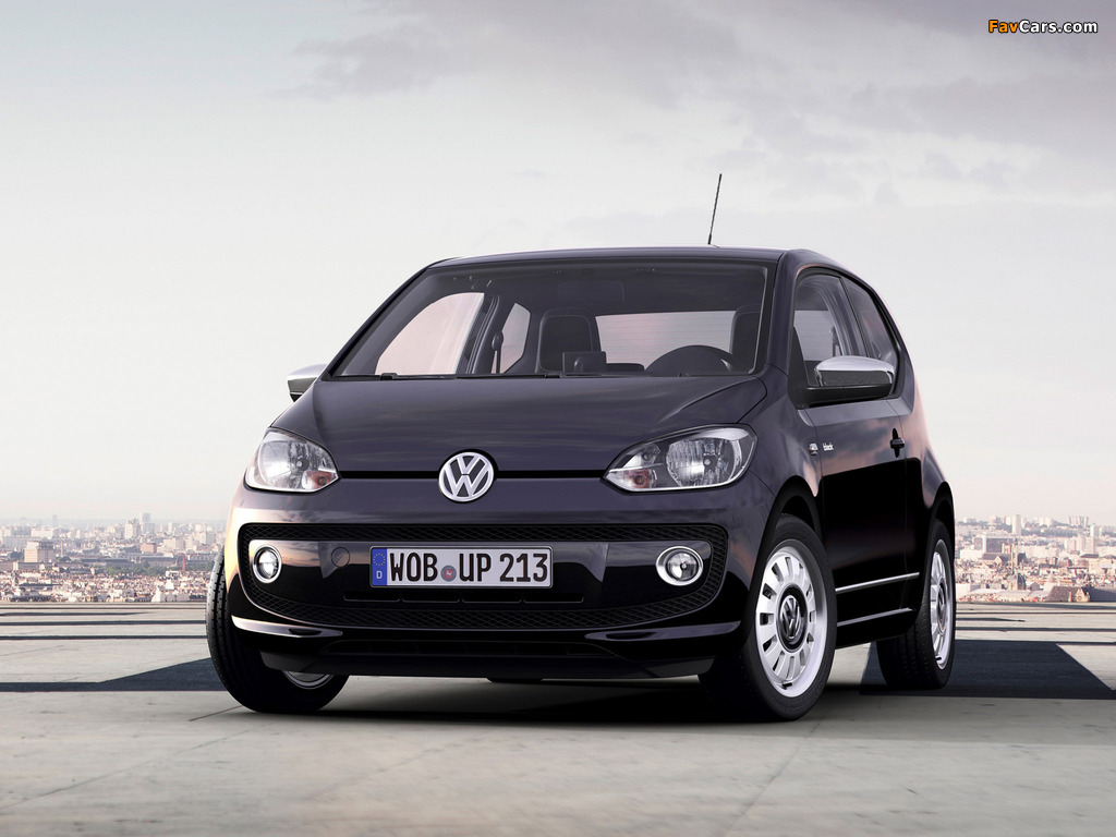 Images of Volkswagen up! Black 3-door 2011 (1024 x 768)