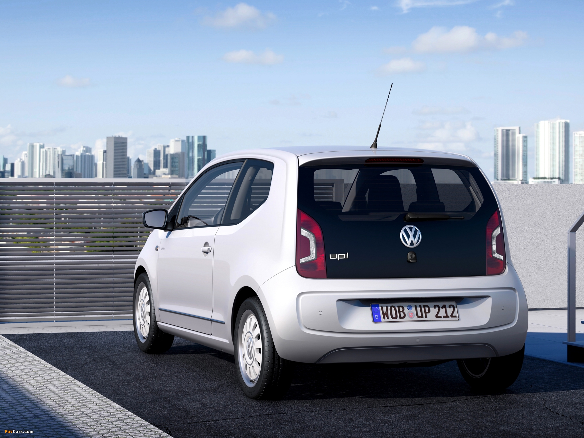 Images of Volkswagen up! White 3-door 2011 (2048 x 1536)