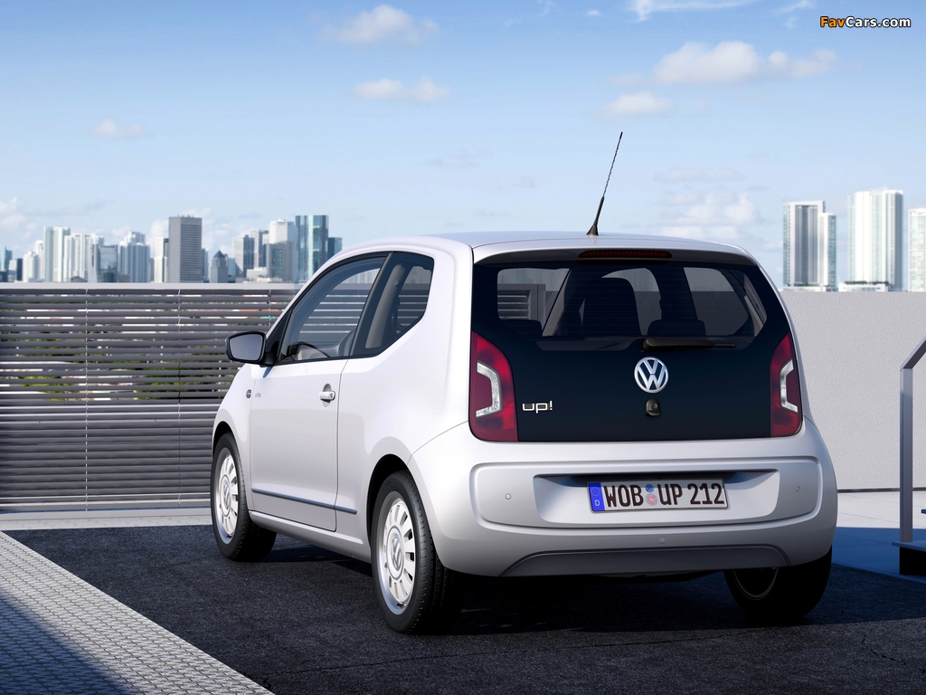 Images of Volkswagen up! White 3-door 2011 (1024 x 768)