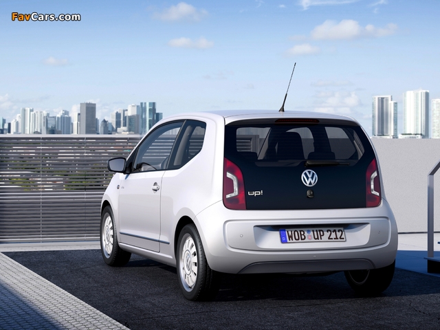 Images of Volkswagen up! White 3-door 2011 (640 x 480)