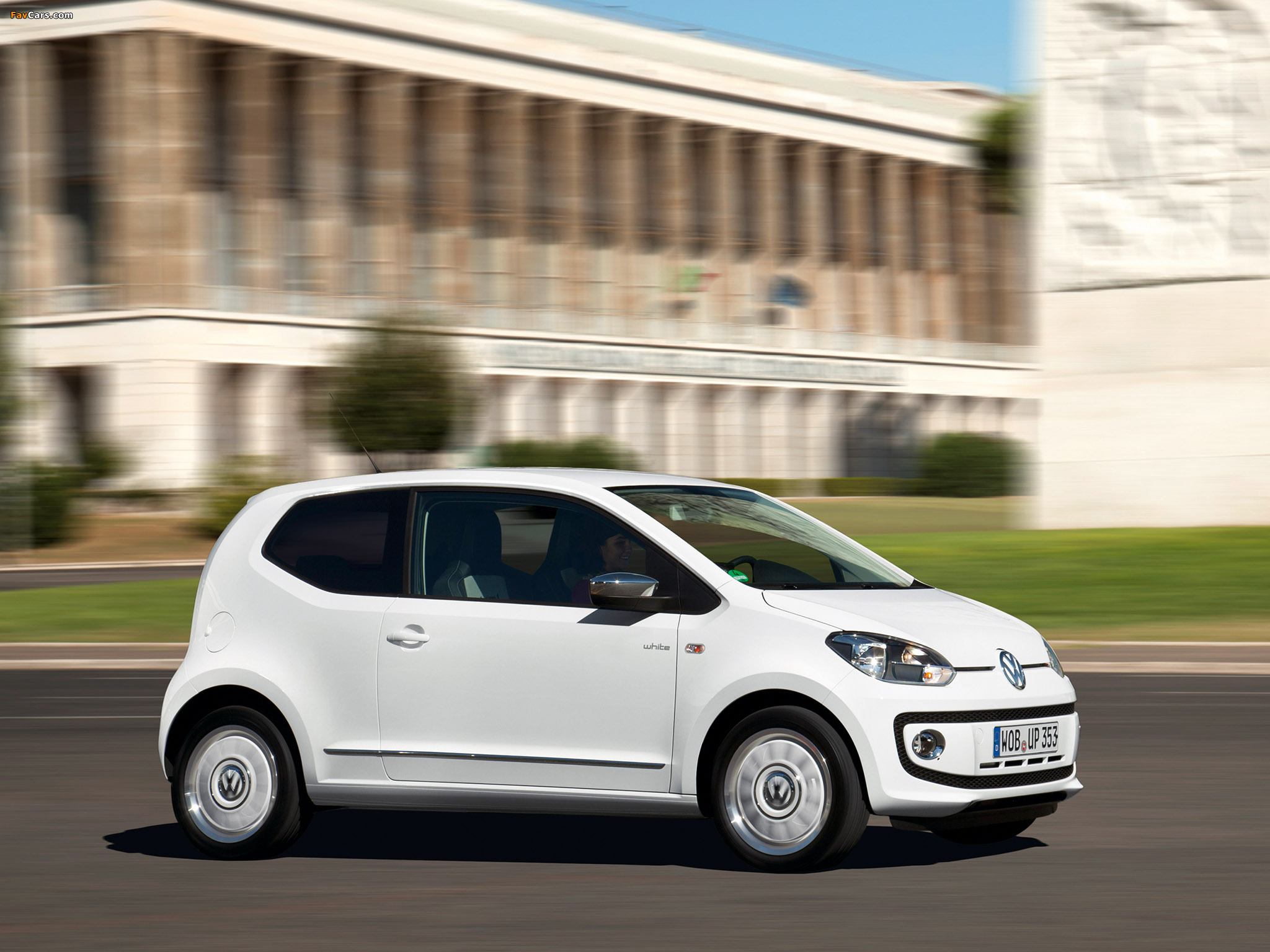 Images of Volkswagen up! White 3-door 2011 (2048 x 1536)